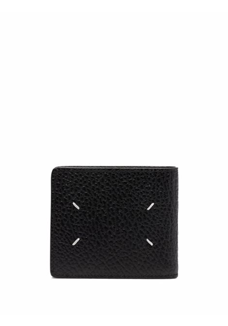 four stitches wallet unisex black MAISON MARGIELA | SA1UI0016 P4455T8013